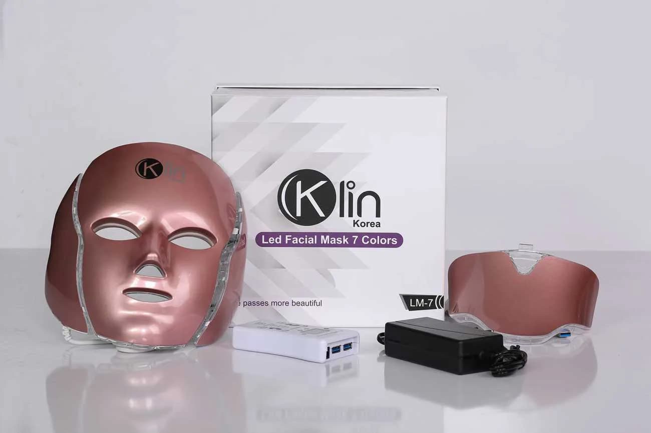 ماسک نور درمانی صورت و گردن کلین KLIN — تصویر ۲