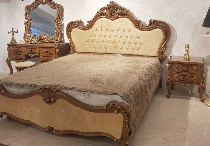 سرویس خواب سلطنتی دو نفره پرنس مبلمان فرنا مدل 1143455 — تصویر ۳