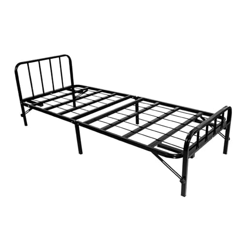 کفی تخت خواب فلزی تاشو تاجدار ابعاد 31*85*200 مبلمان فرنا مدل 1143438