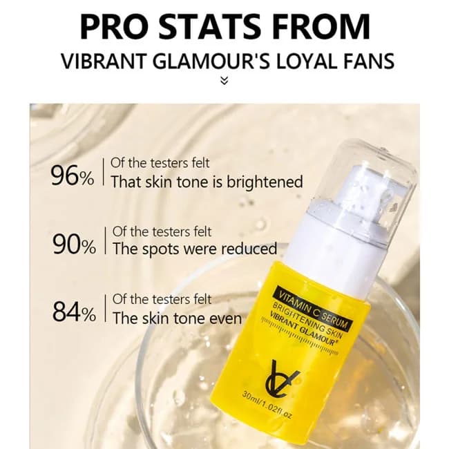 سرم ویتامین سی ویبرانت گلامور vibrant glamour حجم 30 میل — تصویر ۲