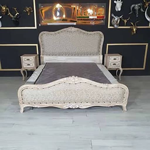 سرویس خواب مدل ابزاری طرح سه گل مبلمان فرنا مدل 1143427