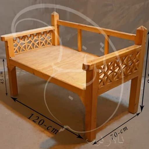 تخت دوطرف گره سنتی میز سنتی نیمکت سنتی تحویل در باربری مقصد مبلمان فرنا مدل 1143418