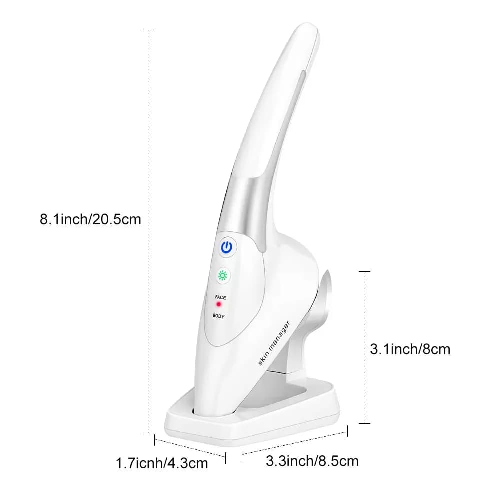 دستگاه لیفتینگ و اتو پوست صورت و بدن skin massager — تصویر ۸