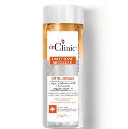 پاک کننده آرایش دوفاز دکتر کلینیک dr clinic حجم 150 میل — تصویر ۲