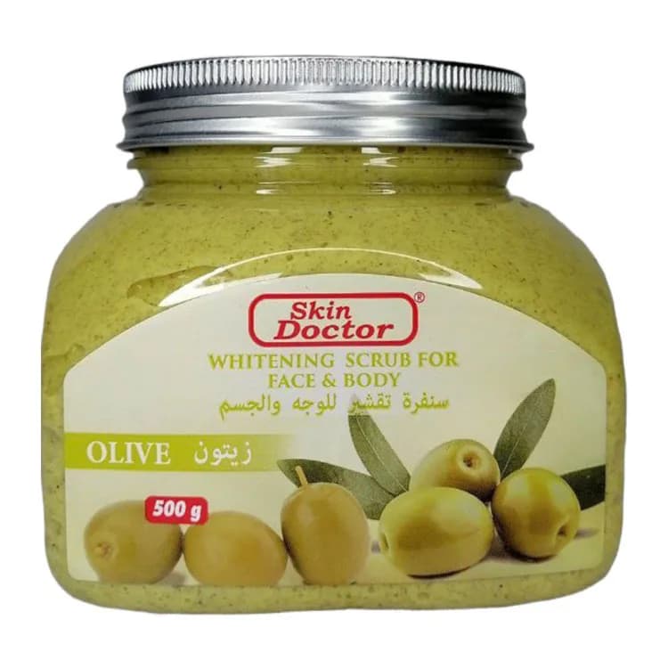اسکراب زیتون دکتر اسکین حجم ۵۰۰ گرم
