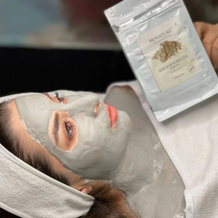 ماسک پودری خاک رس میناتور Miniature حجم 227 گرم — تصویر ۳