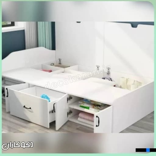 تخت خواب بزرگسال کد 0031 مبلمان فرنا مدل 1143390