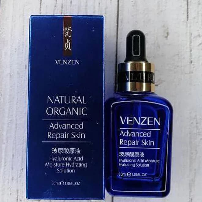 سرم هیالورونیک اسید آبرسان و ترمیم کننده ونزن VENZEN حجم ۳۰ میل — تصویر ۳