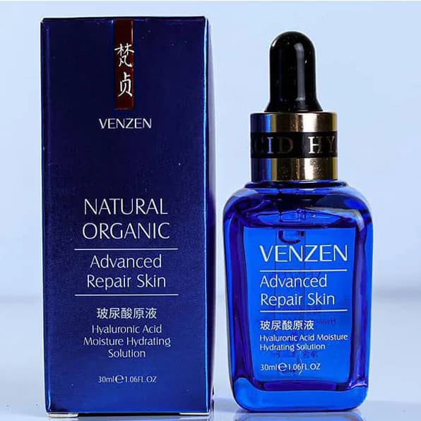 سرم هیالورونیک اسید آبرسان و ترمیم کننده ونزن VENZEN حجم ۳۰ میل — تصویر ۶