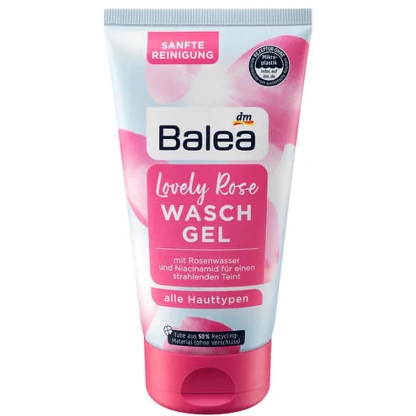 ژل شستشوی صورت گل رز باله آ Balea حجم 150 میل