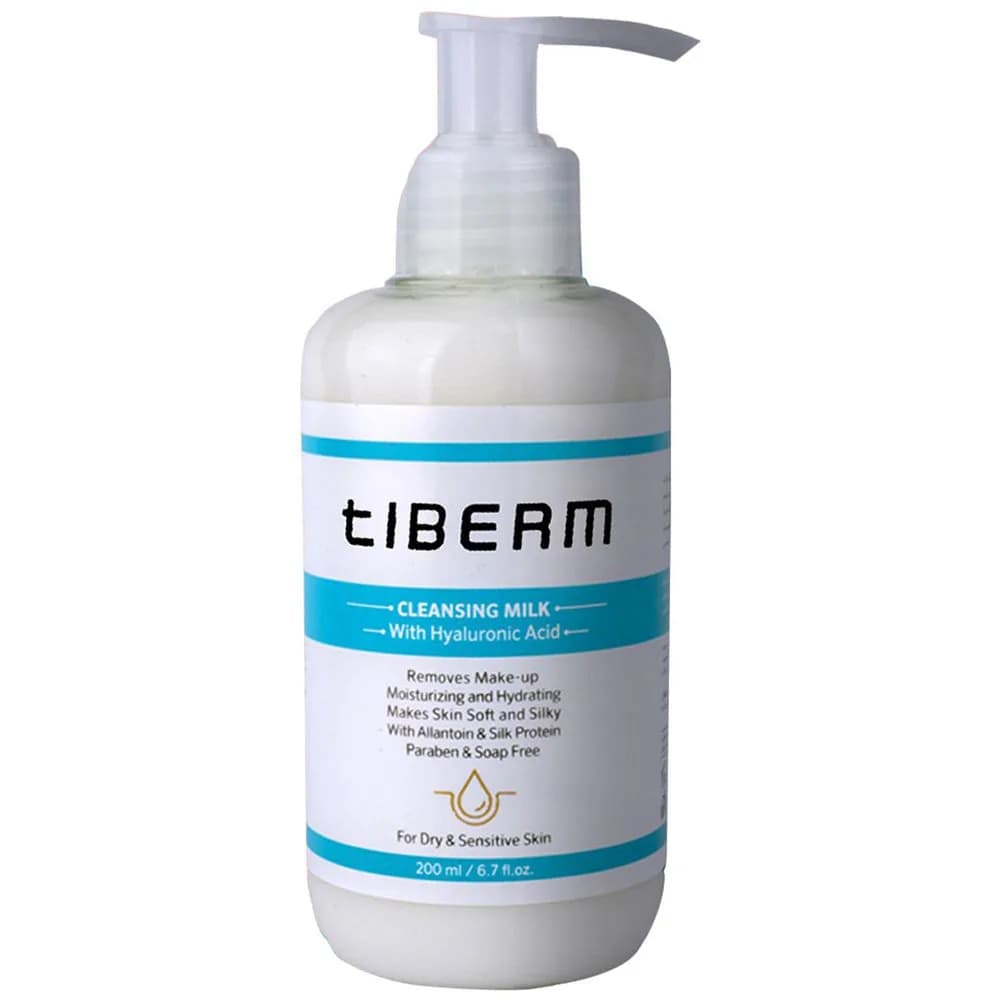 شیر پاک کن فاقد پارابن تیبرم Tiberm حجم 200 میل — تصویر ۵