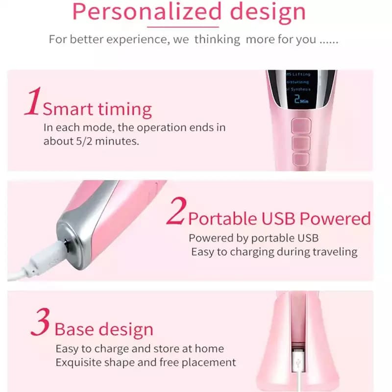 دستگاه هات اند کول ۷ کاره Hot and cool skin care device — تصویر ۵