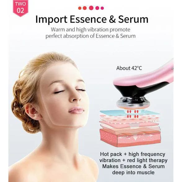دستگاه هات اند کول ۷ کاره Hot and cool skin care device — تصویر ۸