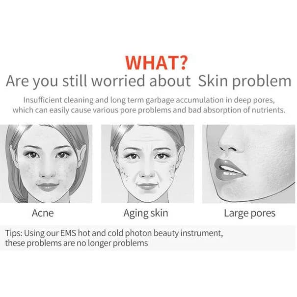 دستگاه هات اند کول ۷ کاره Hot and cool skin care device — تصویر ۷