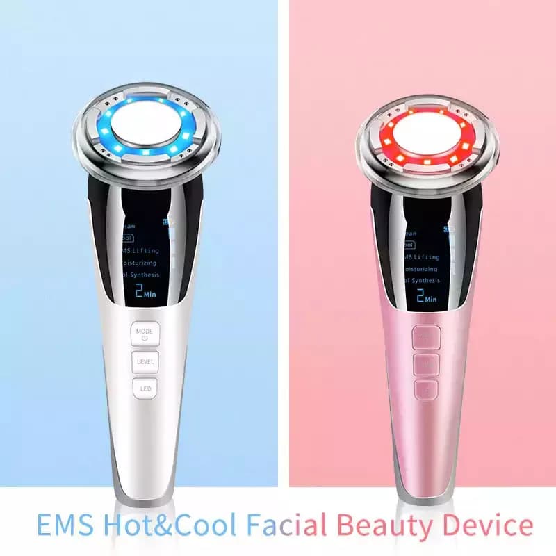 دستگاه هات اند کول ۷ کاره Hot and cool skin care device — تصویر ۴