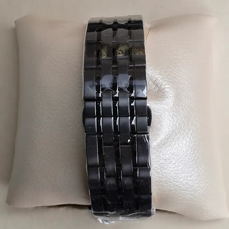 ساعت مچی عقربه ای مردانه اورینت وی(V) اورجینال مشکی سبز مدل M1IB95(سه موتوره) — تصویر ۲