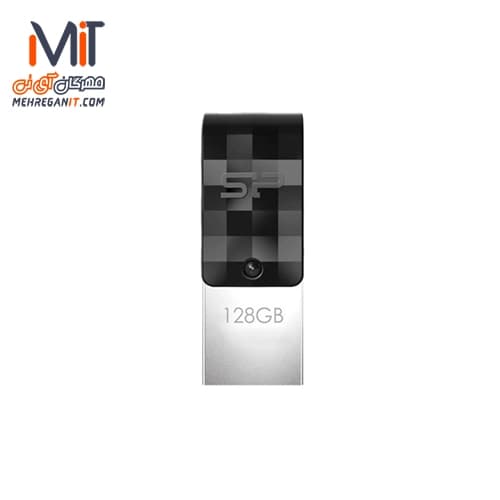 فلش مموری سیلیکون پاور مدل Mobile C31 OTG ظرفیت 128 گیگابایت