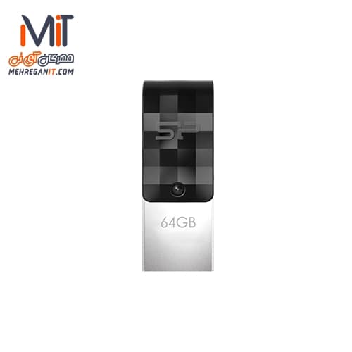 فلش مموری سیلیکون پاور مدل Mobile C31 OTG ظرفیت 64 گیگابایت