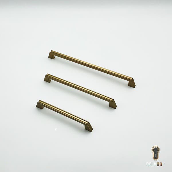 دستگیره نیم دایره کابینت و کمد کد c26 برند برنز استیل-Bronze steel — تصویر ۷