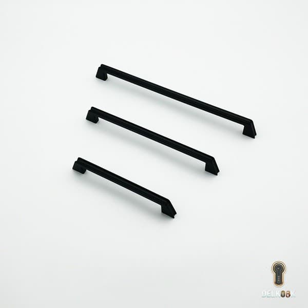 دستگیره نیم دایره کابینت و کمد کد c26 برند برنز استیل-Bronze steel — تصویر ۳