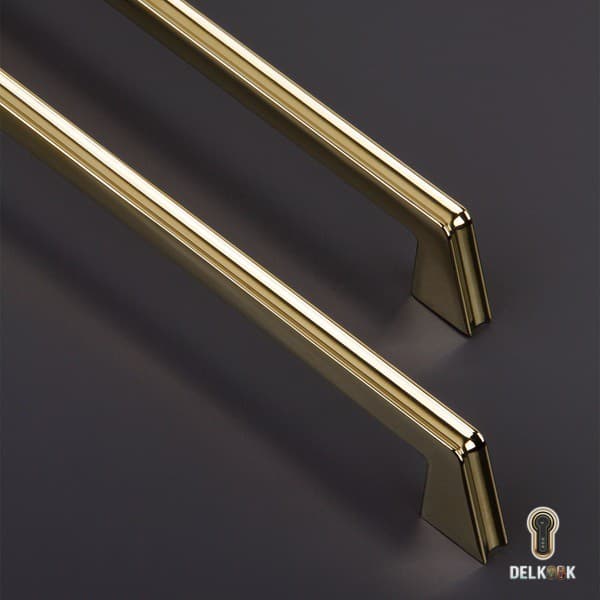 دستگیره نیم دایره کابینت و کمد کد c26 برند برنز استیل-Bronze steel — تصویر ۸