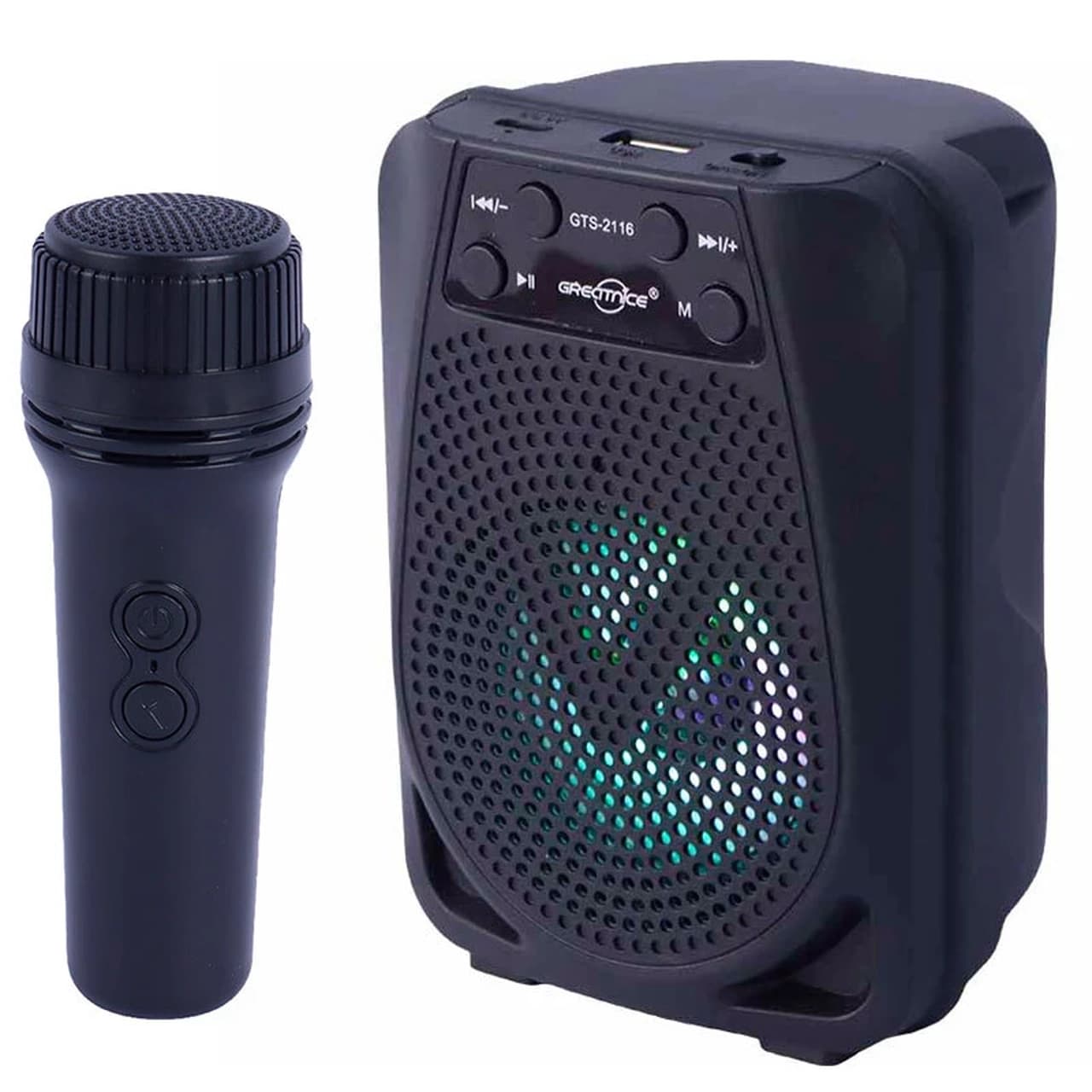 اسپیکر بی سیم GreatNice مدل GTS-2116 – مشکی – TCO — تصویر ۲