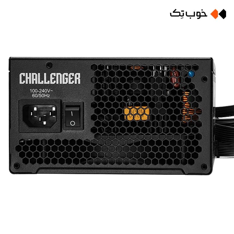 پاور 750 وات غیر ماژولار ازراک مدل Challenger CL-750G — تصویر ۳