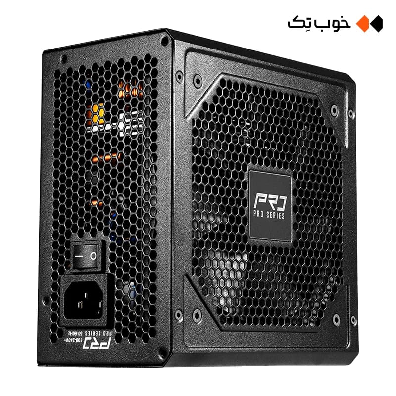 پاور 850 وات غیرماژولار ازراک مدل PRO-850B — تصویر ۳