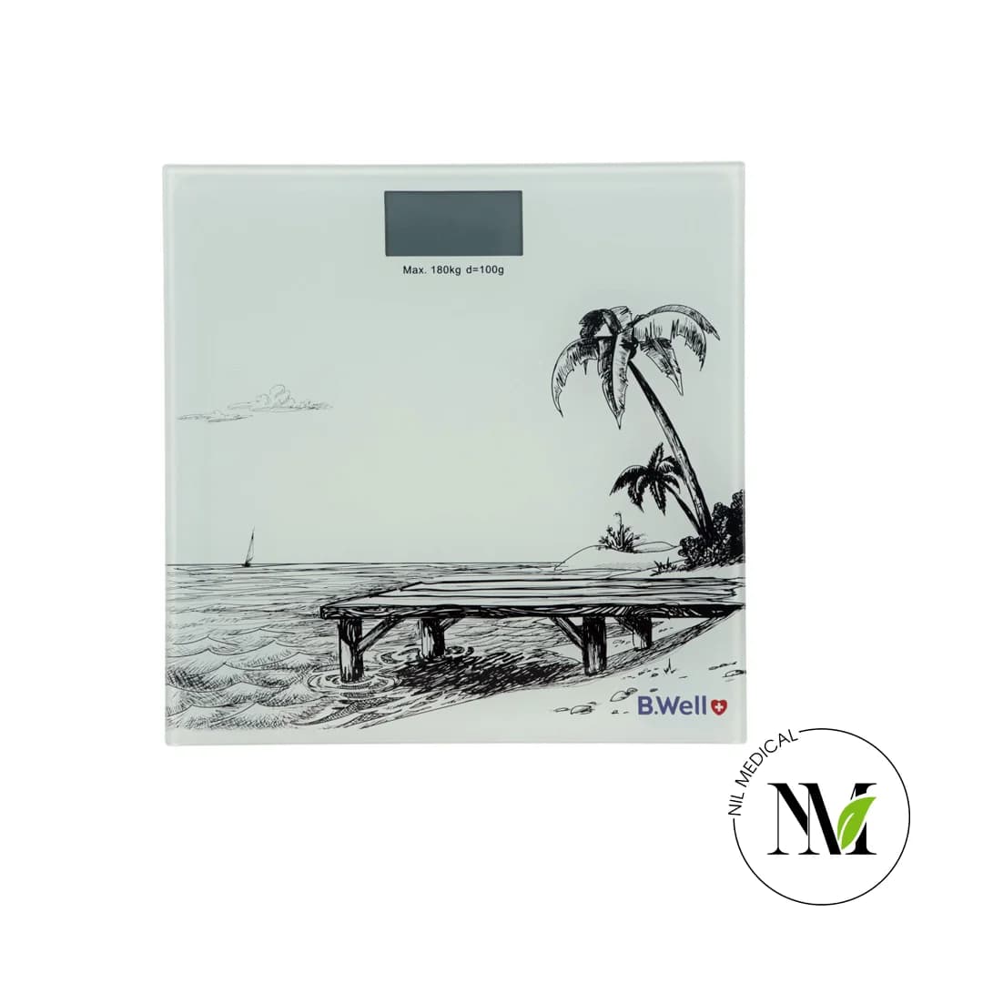 ترازوی دیجیتال بی ول مدل WK-165 white