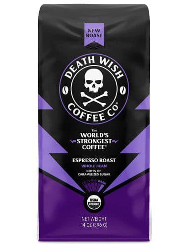 دانه قهوه دت ویش اسپرسو رست (دث ویش – آرزوی مرگ) Death Wish Espresso Roast Coffee Beans