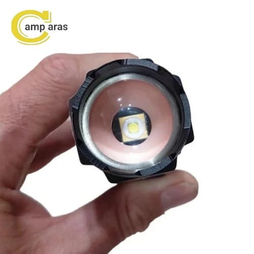 چراغ قوه جیبی زوم دار اسمال سان مدل ZY-530 شارژی — تصویر ۳