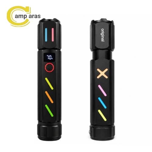 چراغ قوه جیبی زوم دار اسمال سان مدل ZY-530 شارژی — تصویر ۶