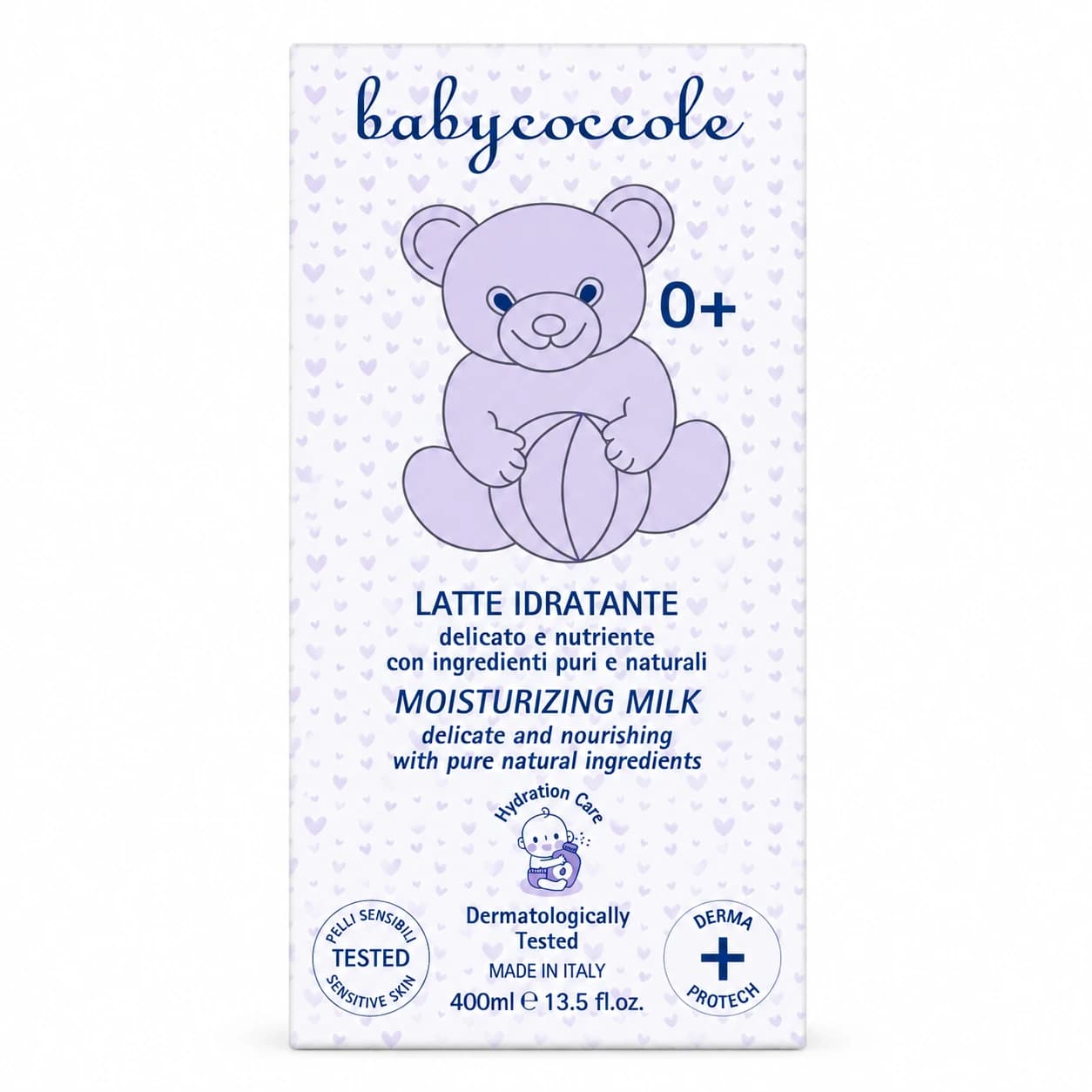 لوسیون بدن کودک بیبی کوکول Moisturizing Milk حجم 400 میلی‌لیتر