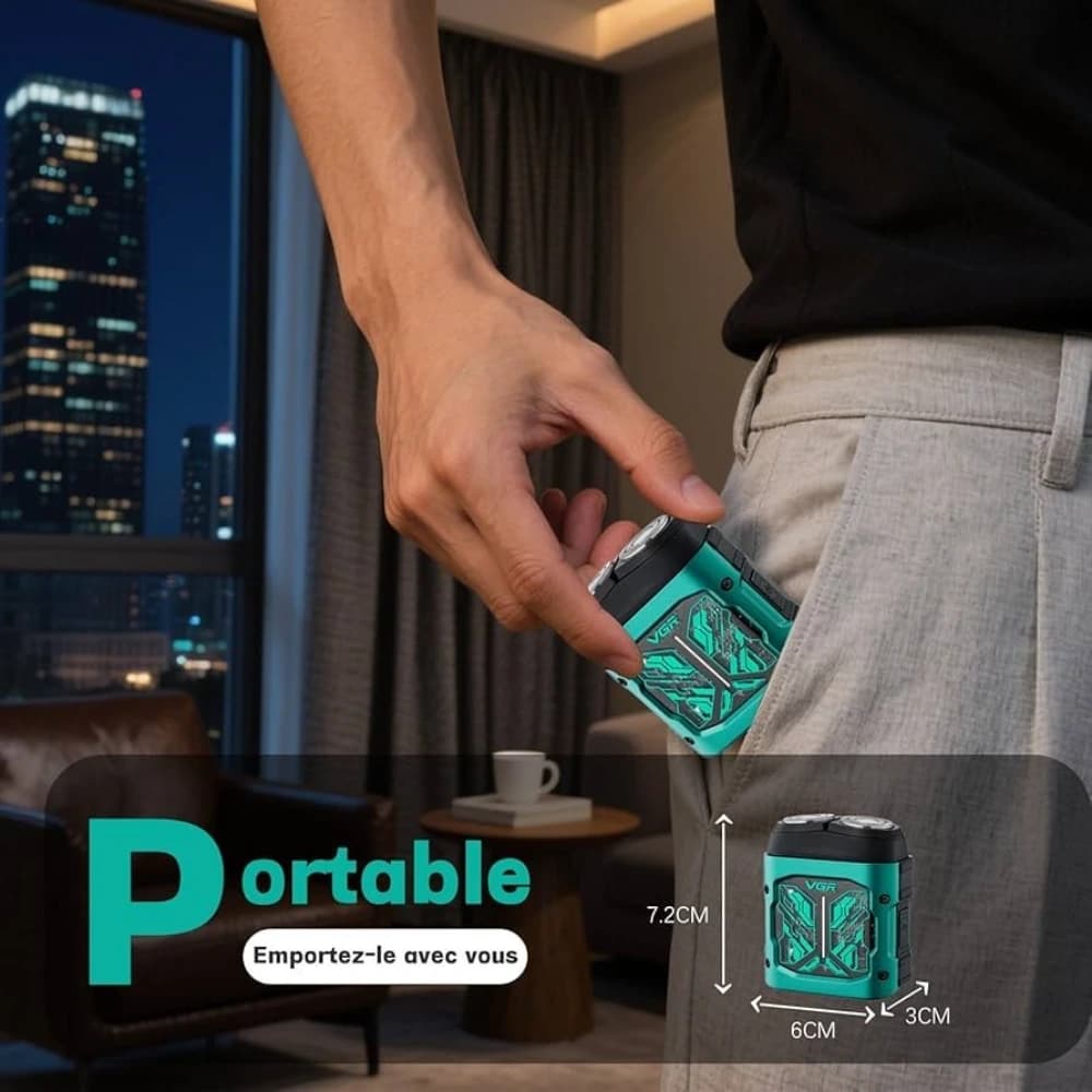 ریش تراش وی جی آر مدل VGR V-344 — تصویر ۷