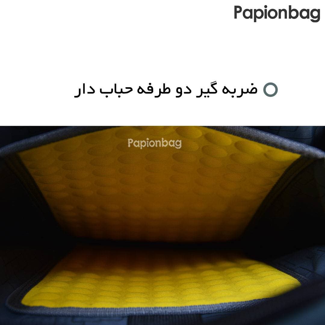 کوله پشتی فانتزی FASHION خاکستری کد170 — تصویر ۶