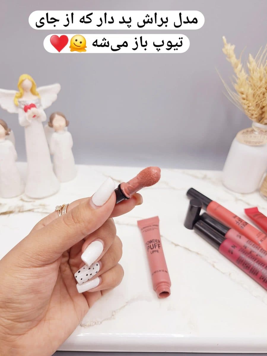 رژ مایع کوشنی فوق العاده با کیفیت و مخملی برند ROMANTIC RAIN کد NO:R658 — تصویر ۶