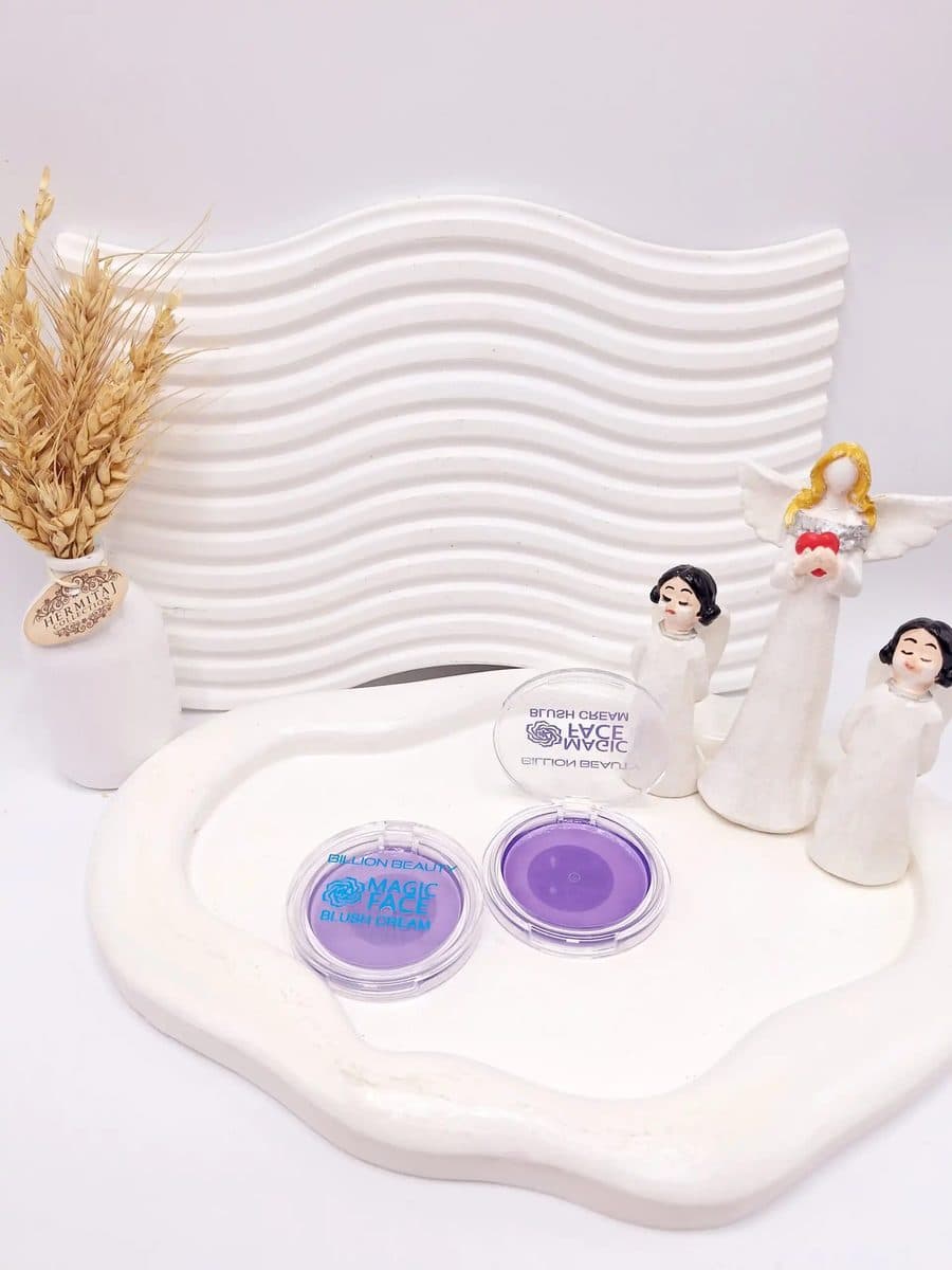 رژ گونه جادویی BILLION BEAUTY بدنه بنفش کد 0671 — تصویر ۲