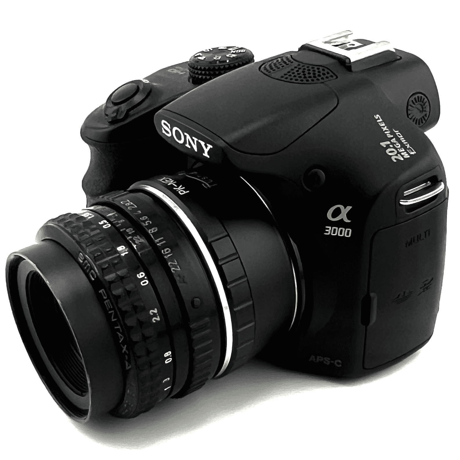 تبدیل لنز Pentax PK به Sony E — تصویر ۴