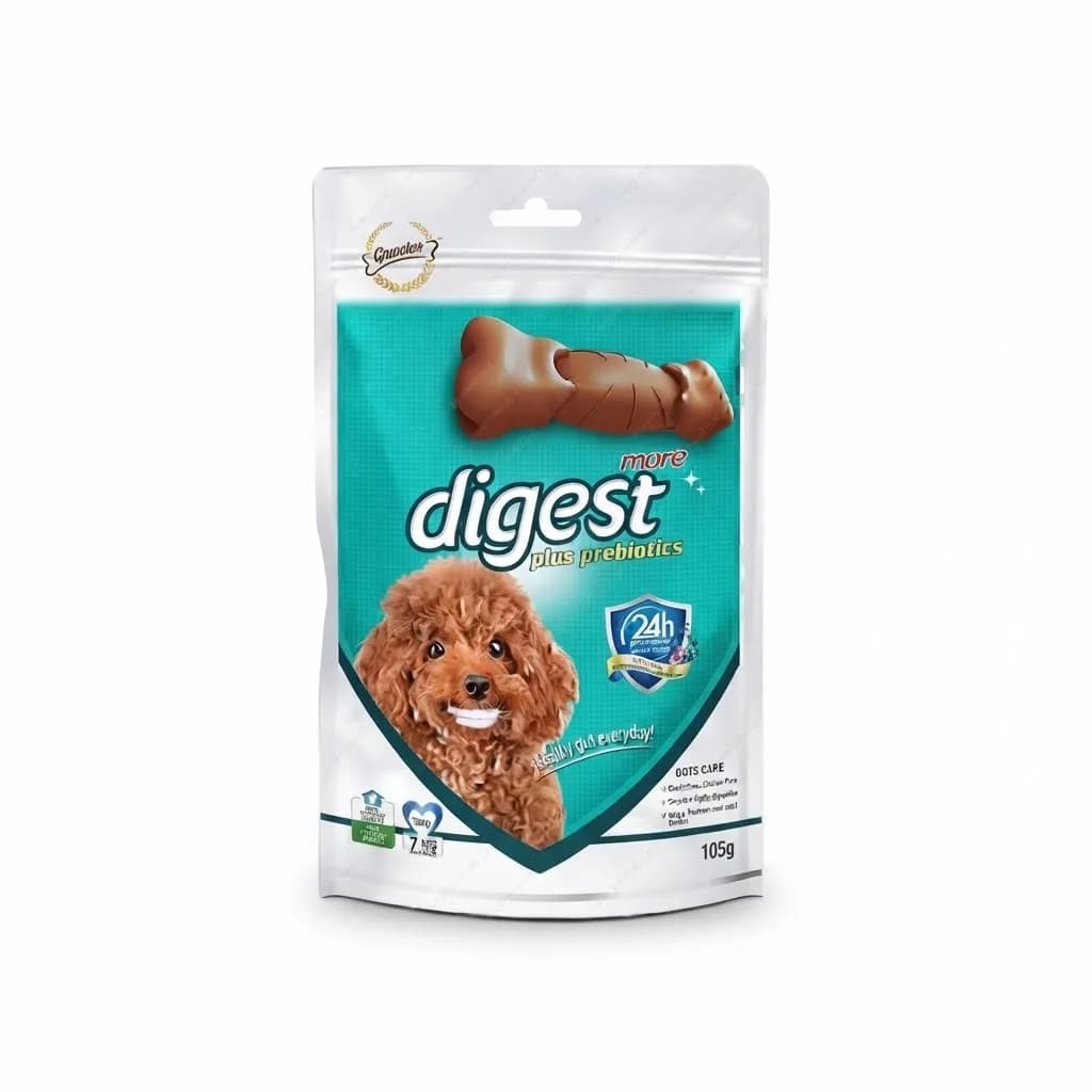 تشویقی دنتال سگ گناولرز حاوی پروبیوتیک بسته ۷ عددی Gnawlers Dental Probiotic Dog Treats ‏۱۰۵گرم
