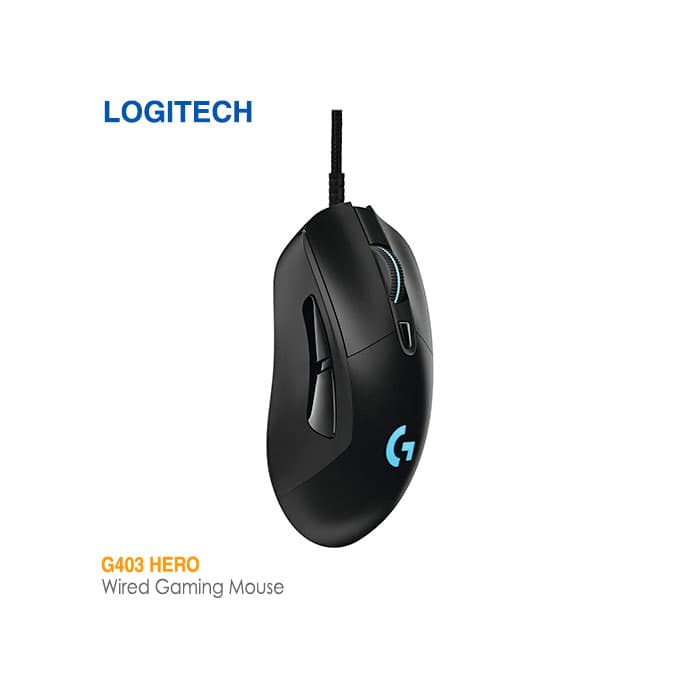 موس گیمینگ با سیم لاجیتک G403 hero gaming — تصویر ۲