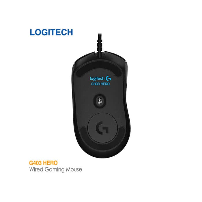موس گیمینگ با سیم لاجیتک G403 hero gaming — تصویر ۳
