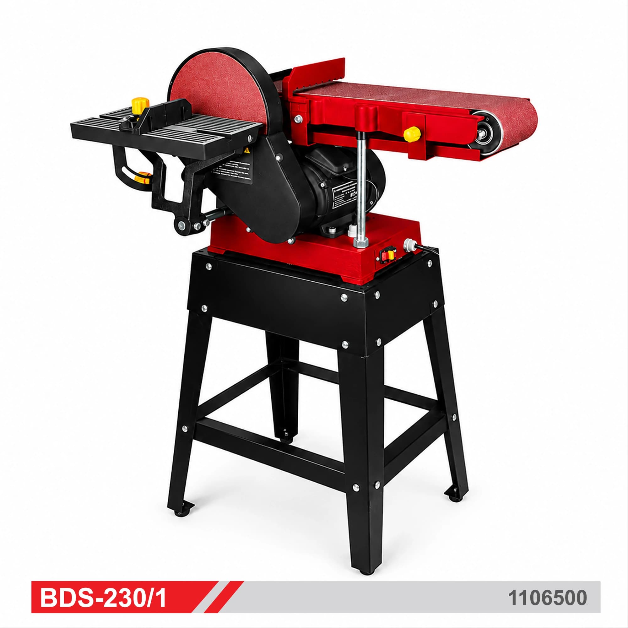 سنباده نواری و دیسکی محک مدل BDS-230/1