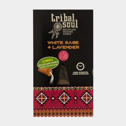 عود خوشبوکننده دست ساز آبشاری مدل تریبال سول tribal soul – White sage + lavender