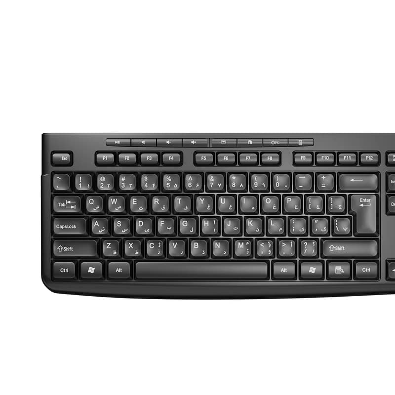 کیبورد سیم دار تسکو مدل TK 8025 — تصویر ۶