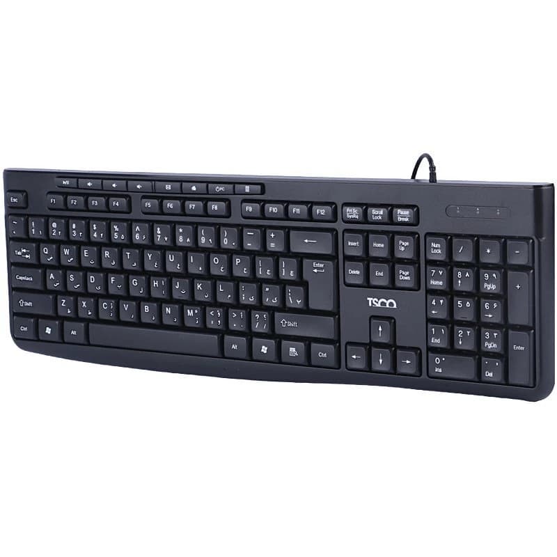 کیبورد سیم دار تسکو مدل TK 8025 — تصویر ۳