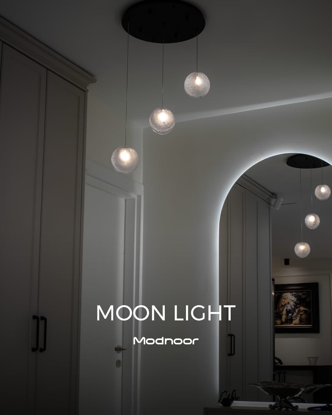 آویز تک قطر 12 مون Moon — تصویر ۲
