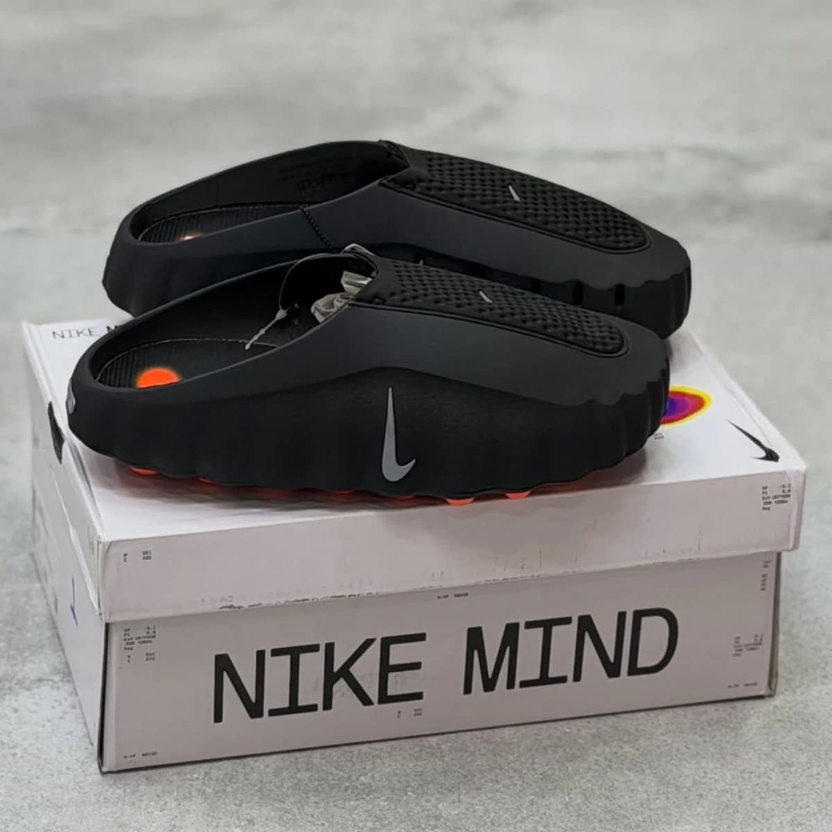 دمپایی نایک مایند مشکی Nike Mind — تصویر ۴