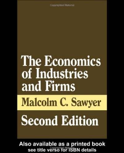 کتاب The Economics of Industries and Firms نسخه کامل