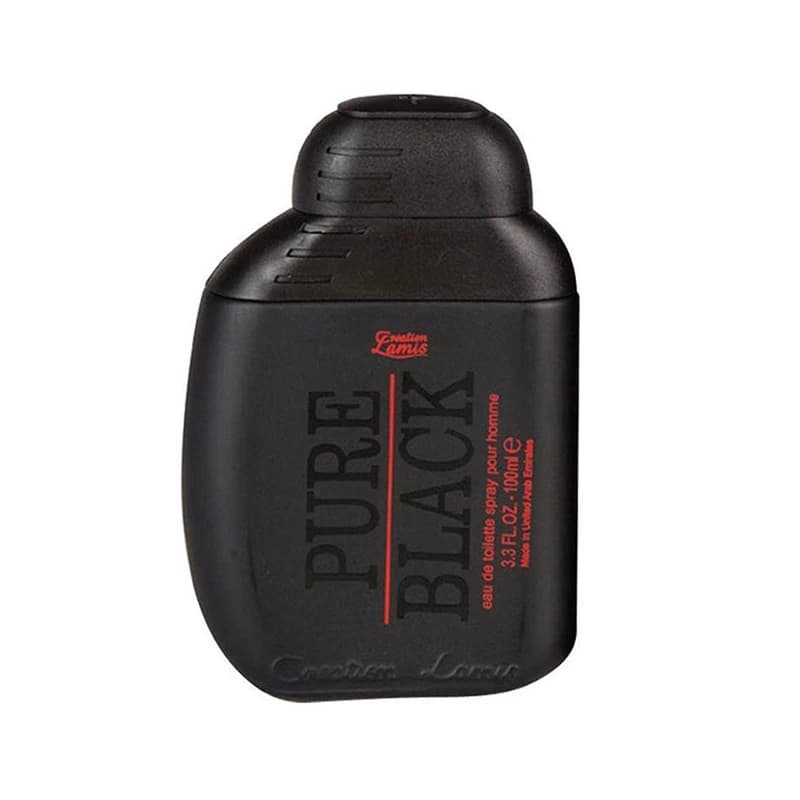 ادکلن مردانه پور بلک Pure Black اورجینال حجم 100 میلی لیتر — تصویر ۳