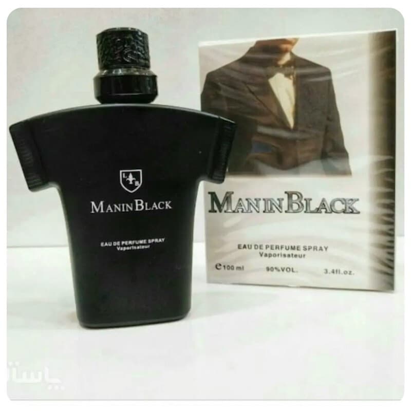 ادکلن مردانه مانین بلک MANIN BLACK حجم 100 میلی لیتر کیفیت و رایحه بی نظیر — تصویر ۲